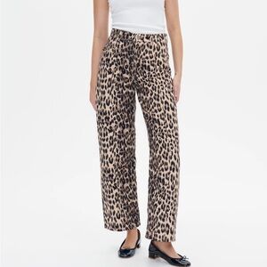 Leopard Print Women's Pants/Jeans